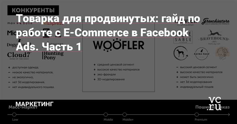 Как использовать Facebook Ads для эффективного продвижения товаров в e-commerce